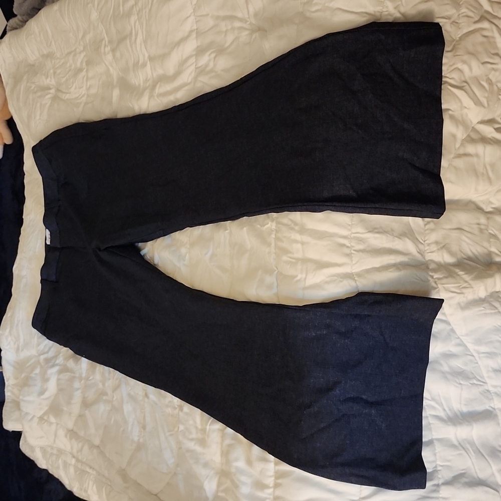 Blue Heathered Business Pants Size 14